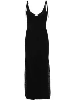 Графское вязаное платье AERON, черный