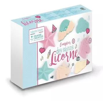 GRAINE CREATIVE, креативный набор для изготовления мыла Единорог