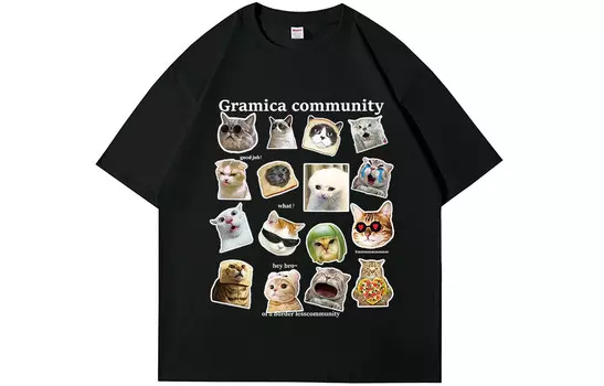 Gramica Футболка унисекс, Серый