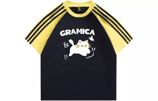 Gramica Футболка унисекс, Желтый темно-синий