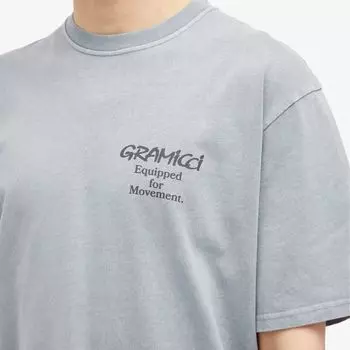 Gramicci Футболка с логотипом, синий