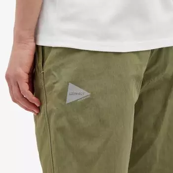 Gramicci x And Wander G-шорты для скалолазания, зеленый