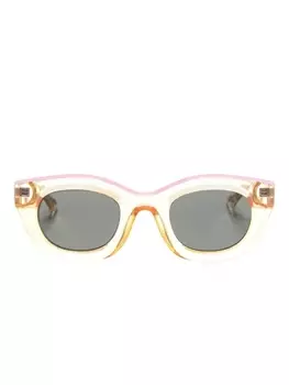 GRAND AZUR солнцезащитные очки Lili в квадратной оправе, нейтральный цвет