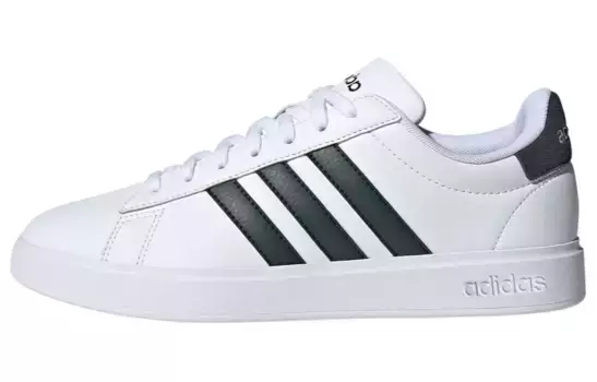 GRAND COURT Скейтбординговые туфли унисекс низкие черные/белые Adidas Neo