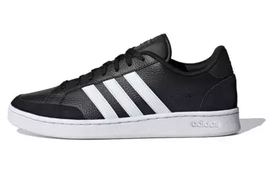 GRAND COURT Скейтбординговые туфли унисекс низкие черные/белые Adidas Neo