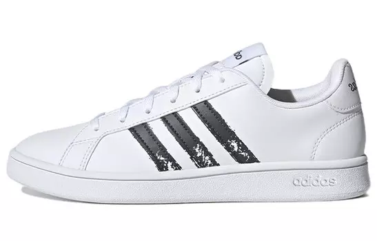 GRAND COURT Скейтбординговые туфли женские низкие белые/черные Adidas Neo