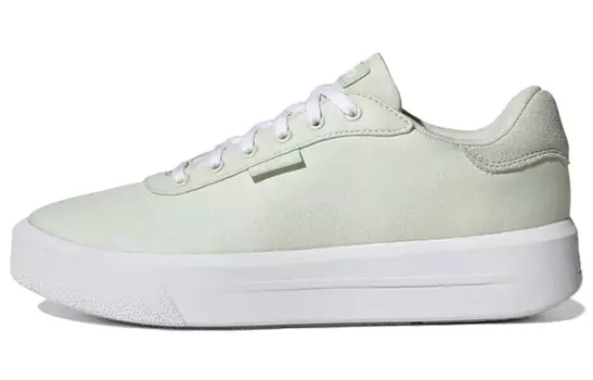GRAND COURT Скейтбординговые туфли женские низкие зеленые/белые Adidas Neo