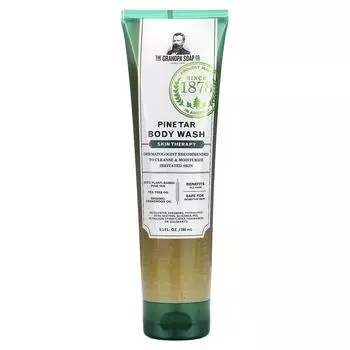 Grandpa's Гель для душа с хвойным дёгтем Лечение для кожи 9,5 ж. унц.(280 мл)