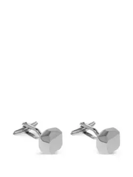 Граненые запонки с палладиевым покрытием Lanvin, серый