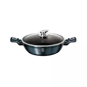 Гранитная кастрюля Berlinger Haus 28см Aquamarine Line 7896 BerlingerHaus