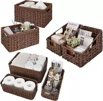 GRANNY SAYS Набор из 3 комплектов плетеных корзин для хранения вещей