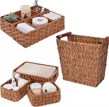 GRANNY SAYS Набор из 3 плетеных корзин для хранения вещей