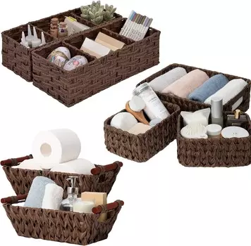 GRANNY SAYS Набор из 3 плетеных корзин для хранения вещей