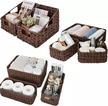 GRANNY SAYS Набор из 3 плетеных корзин для хранения вещей