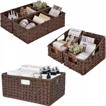 GRANNY SAYS Набор из 3 плетеных корзин для хранения вещей