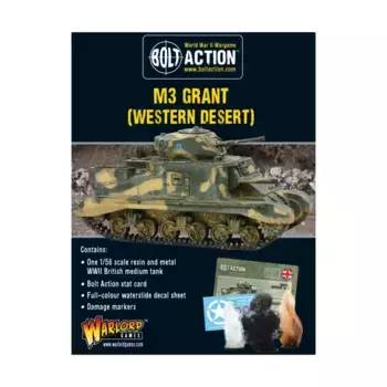Грант M3 (Западная пустыня), Bolt Action - British Army (28mm)