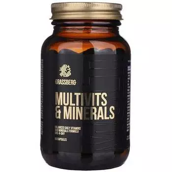 Grassberg, Мультивитс и минералы 60 капсул