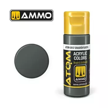Граугрюн RLM74, ATOM Acrylic Paints