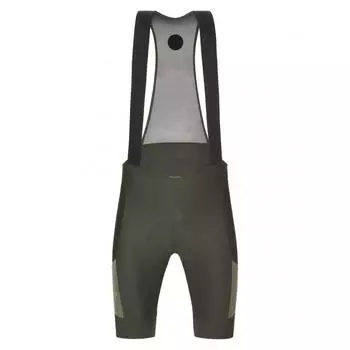 Гравий - Велосипедные шорты - Мужчины - Военный зеленый велоспорт SANTINI, зеленый