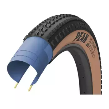 Гравийная шина Goodyear Peak Ultimate Tubeless 700 x 45, бежевый