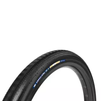 Гравийная шина Panaracer Gravelking Semislick+ Tubeless 700C x 45, серебряный