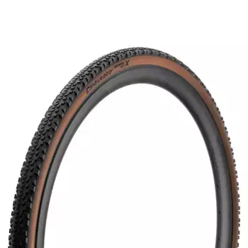 Гравийная шина Pirelli Cinturato GRAVEL RCX Classic TechWALLX 60 TPI Tubeless 700 x 35, серебряный