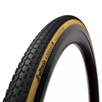 Гравийная шина Vittoria A Dugast Small Bird FD L 2C Neo Tubular 700C x 33, золотой