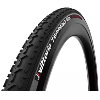 Гравийная шина Vittoria Terreno Mix Tubeless 700C x 50 rigid, черный