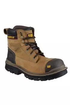 Гравийные 6-дюймовые темно-бежевые защитные ботинки Caterpillar, бежевый