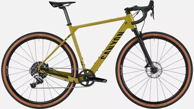 Гравийный велосипед Canyon Grizl 7 Suspension 1by, темно-зеленый