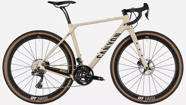 Гравийный велосипед Canyon Grizl CF SLX 8 Di2, светло-бежевый