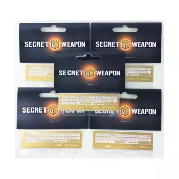 Гравированные буквы из латуни — руны 2 мм (5 шт.), Brass Etching Accessories