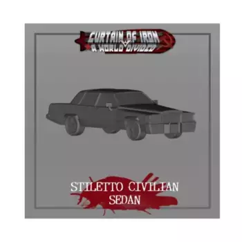 Гражданский седан Stiletto, Curtain or Iron - A World Divided (28mm)