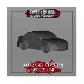 Гражданский спортивный автомобиль Wakizashi, Curtain or Iron - A World Divided (28mm)