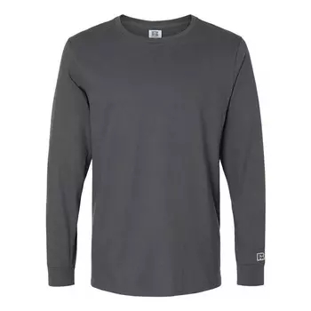 Гребная футболка с длинными рукавами Russell Athletic кольцевого прядения, цвет Charcoal Grey