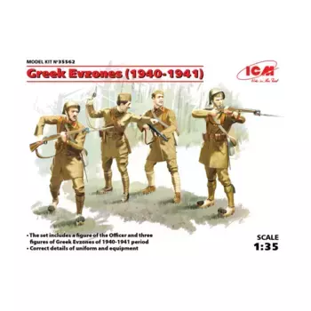 Греческие эвзоны (35562), Military Models 1/35 Scale (ICM)