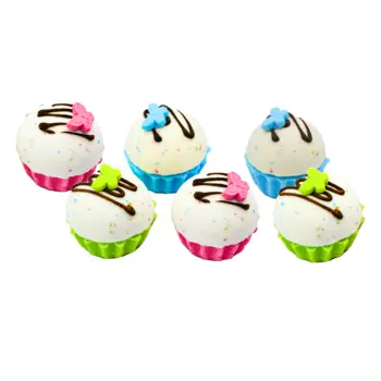 Green Garden набор: шарики для ванн натуральное мороженое, 6 шт./1 уп.