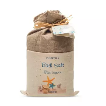 Green Garden натуральная питательная соль для ванн Голубая лагуна, 1 кг