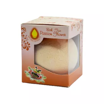 Green Garden Натуральная шипучая бомбочка для ванны Passion Flower, 195 г