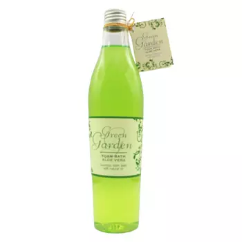 Green Garden Натуральный лосьон для ванн с алоэ вера, 400 мл
