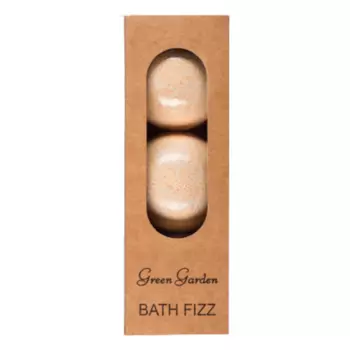 Green Garden Passion Flower набор: натуральные расслабляющие шарики для ванн, 3 шт./1 уп.