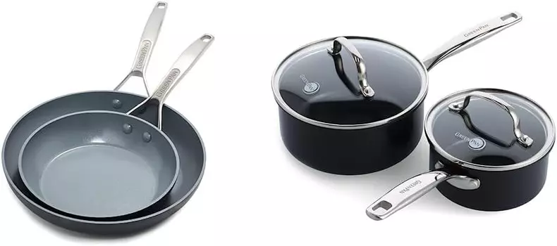 Green Сковорода Paris Pro с твердым анодированием GreenPan