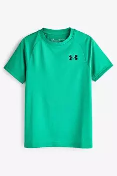 Green Tech 20 Молодежная футболка с коротким рукавом Under Armour, зеленый