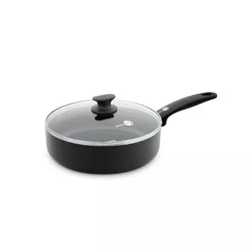 GreenPan Сотейник Cambridge с антипригарным покрытием, 24 см/3,1 литра, без ПФАС, черный