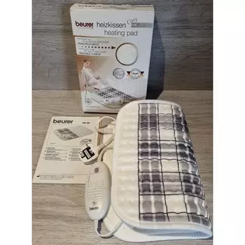 Грелка Beurer HK-SE Special Edition из мягкого флиса с узором «тартан» и вилкой для Великобритании