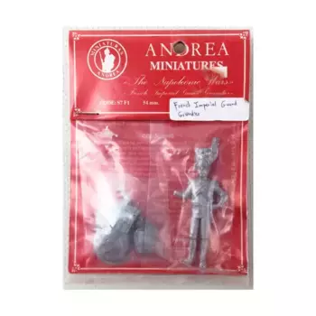 Гренадер Французской Имперской Гвардии, Historical Miniatures (54mm) (Andrea Miniatures)