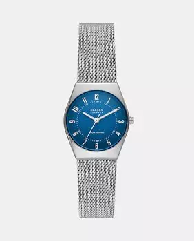 Grenen Lille Solar SKW3080 женские часы со стальной сеткой Skagen, серебро
