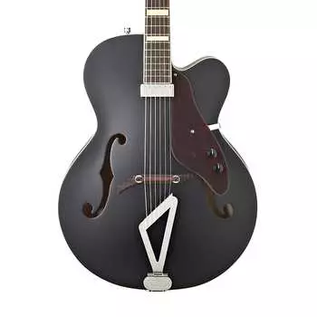 Gretsch G100BKCE Synchromatic Archtop Cutaway Electric Палисандр Накладка на гриф Flat Black