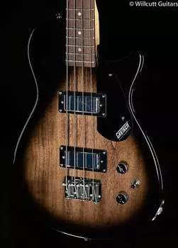 Gretsch G2220 Electromatic Junior Jet Bass II Короткомасштабная бас-гитара Bristol Fog с грифом из черного ореха - CYG21120165-8.55 lbs G2220 Electromatic Junior Jet Bass II Short-Scale Fingerboard Bristol Fog - CYG21120165-8.55 lbs