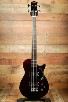 Gretsch G2220 Electromatic Junior Jet Bass II Short-Scale, накладка на гриф из черного ореха, морилка под орех G2220 Electromatic? Junior Jet? Bass II Short-Scale, Black Wa...